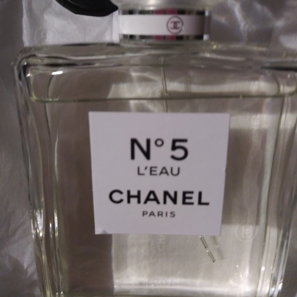 Chanel No 5 L'Eau FAKE Display Bottle - Rare